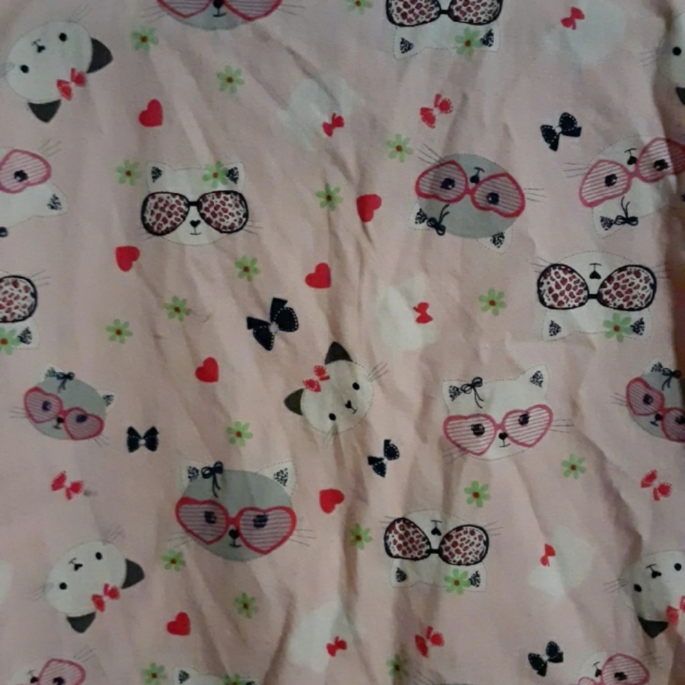 Cat scrub top